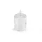 LED mécses elemre Ø3,6 cm - 1 (6,5 cm) Transparent meleg (24 db-os csomagolás)