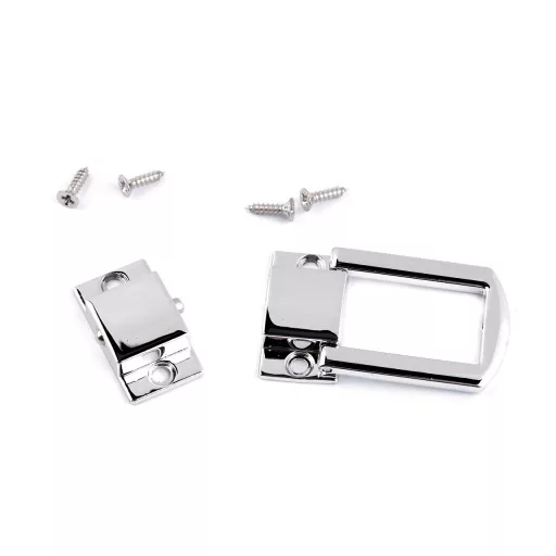 Doboz zár készlet, ékszeres doboz 24x31 mm kapocs