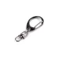 Fém forgó karabiner 17x40 mm