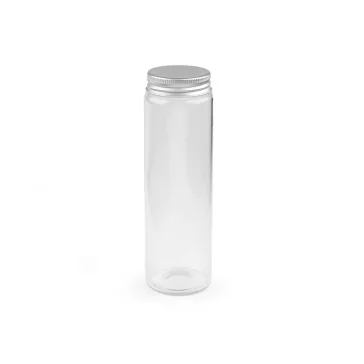   Üvegcse csavaros fedővel 47x150 mm - Transparent (3 db-os csomagolás)