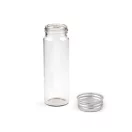 Üvegcse csavaros fedővel 30x90 mm - Transparent (9 db-os csomagolás)