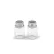 Üvegcse csavaros fedővel 25x42 mm - Transparent (12 db-os csomagolás)