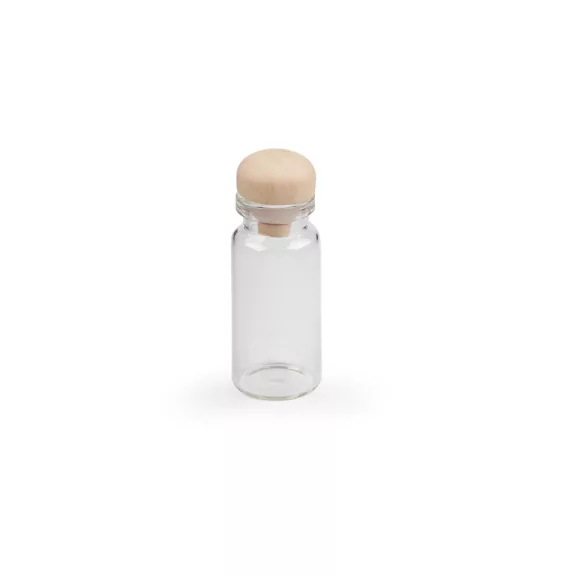 Üvegcse fa dugóval - 1 (22 x 60 mm) Transparent (12 db-os csomagolás) Üvegcse fa dugóval - 1 (22 x 60 mm) Transparent (12 db-os csomagolás)