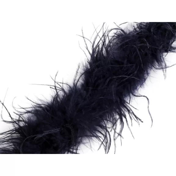 Boa - strucc toll 22 g hossz 1,8 m - 8 blue dark (1 db-os csomagolás) Boa - strucc toll 22 g hossz 1,8 m - 8 blue dark (1 db-os csomagolás)