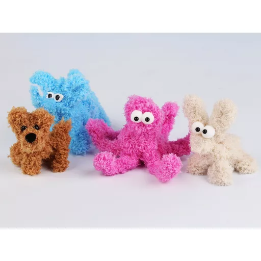 Pom pom biztonsági - dupla szem 15x30 mm
