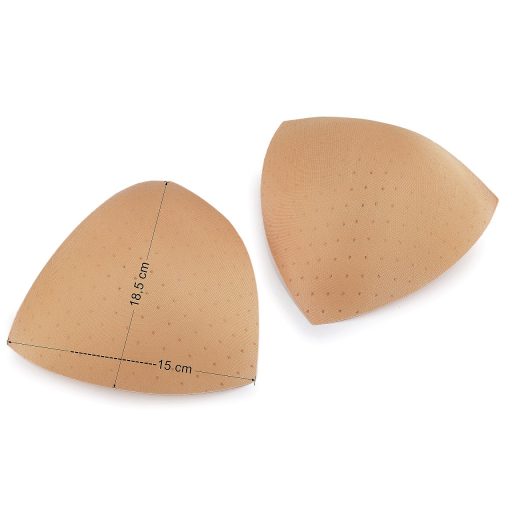 Háromszögletű fürdőruha melltartó kosár perforált 46-os