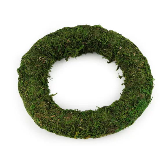 Moha koszorú Ø20 cm - élénkzöld (1 db-os csomagolás) Moha koszorú Ø20 cm - élénkzöld (1 db-os csomagolás)