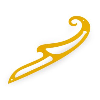 Szabászati görbevonalzó