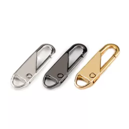 Fém karabiner / tartalék cipzár húzóka