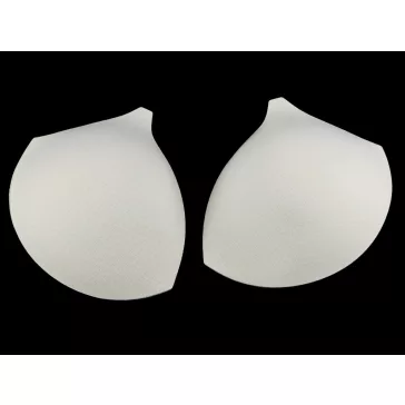   Fürdőruha melltartó kosár / korzett perforált soft 36 -os - Törtfehér (3 pr)