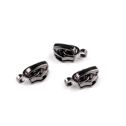 Csúszka spirális cipzárokhoz No 5, akasztóval