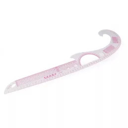   Vonalzó / görbe vonalzó, vágási minta készítés, metrikus mérőszalag