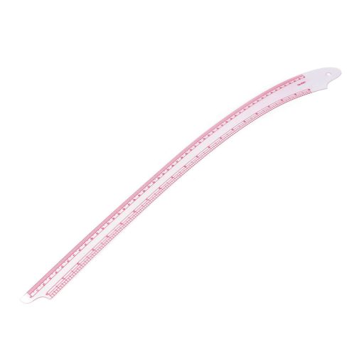 Rugalmas vonalzó/görbe oldal- és lépcsővarratok formázásához