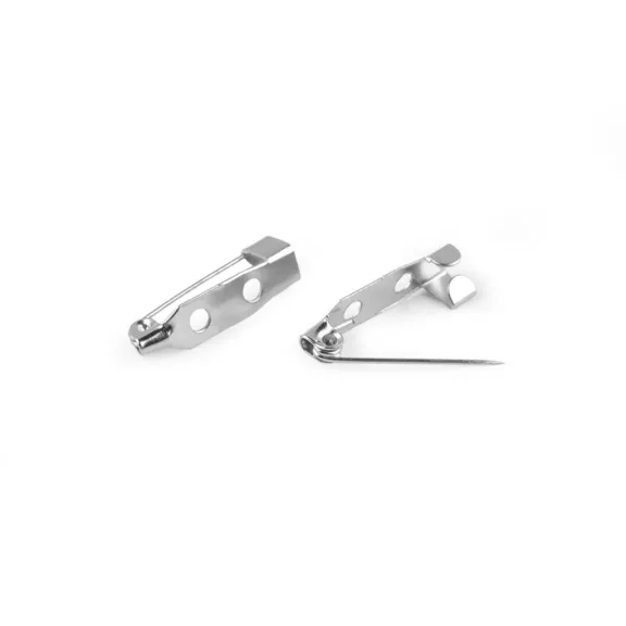 Bross kitűző alap 5x20 mm - platina (1000 db-os csomagolás) Bross kitűző alap 5x20 mm - platina (1000 db-os csomagolás)