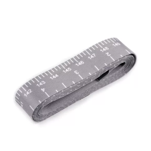 Szatén mérőszalag - 3 szürke (10 db-os csomagolás) Szatén mérőszalag - 3 szürke (10 db-os csomagolás)