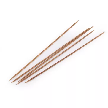   Kesztyűkötőtű 2; 2,5; 3; 3,5; 4,5 - 3 (3 mm) sötét bambusz (5 szett)