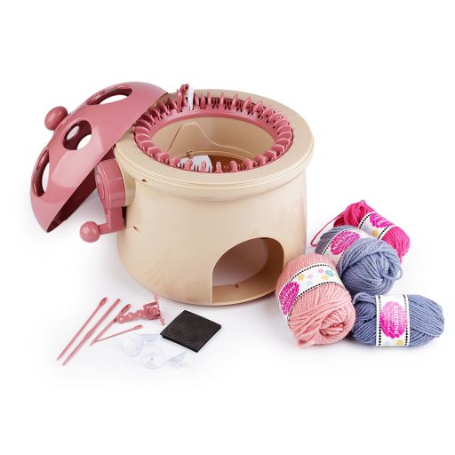 Kézi kötőmalom gomba a könnyű kötéshez