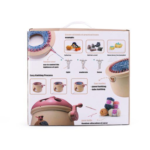 Kézi kötőmalom gomba a könnyű kötéshez