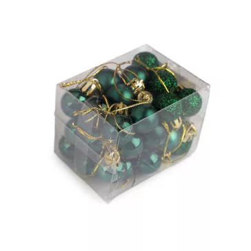 Karácsonyi gömb Ø20 mm - 11 zöld sötét (5 box)