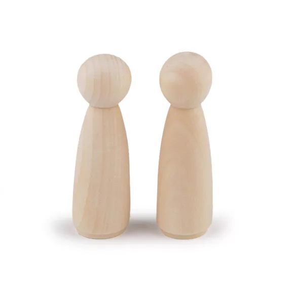 Natúr fa figurák 29x90 mm festhető - természetes világos (50 db-os csomagolás) Natúr fa figurák 29x90 mm festhető - természetes világos (50 db-os csomagolás)