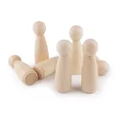 Natúr fa figurák 29x90 mm festhető - természetes világos (50 db-os csomagolás) Natúr fa figurák 29x90 mm festhető - természetes világos (50 db-os csomagolás)