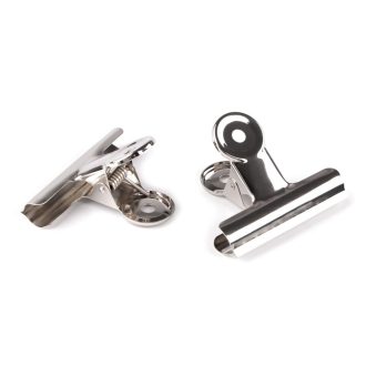 Szabászati fém csipesz 7,5 cm teríték