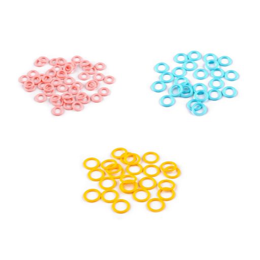 Műanyag karika / szemjelölő kötésjelölő Ø10; 12; 14 mm