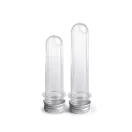 Műanyag kémcső / fiola csavaros kupakkal - 1 (9,8 cm) Transparent (36 db-os csomagolás) Műanyag kémcső / fiola csavaros kupakkal - 1 (9,8 cm) Transparent (36 db-os csomagolás)