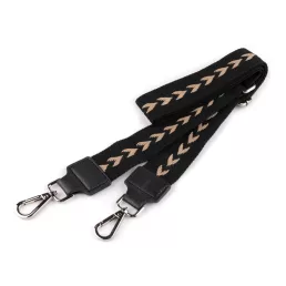 Textil állítható táskafül karabiner 3,8 cm széles