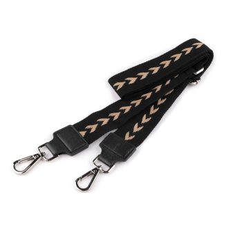 Textil állítható táskafül karabiner 3,8 cm széles