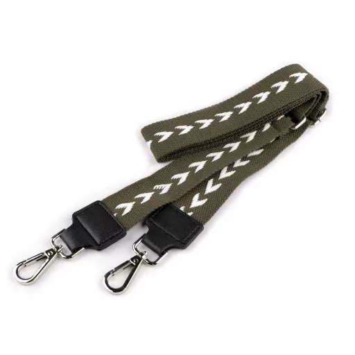 Textil állítható táskafül karabiner 3,8 cm széles