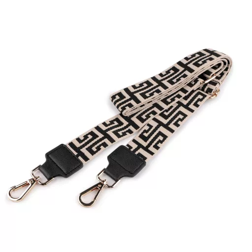 Textil állítható táskafül karabiner 3,8 cm széles