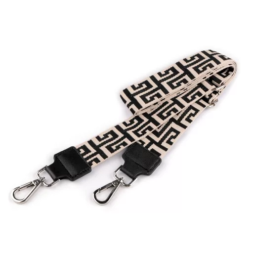 Textil állítható táskafül karabiner 3,8 cm széles
