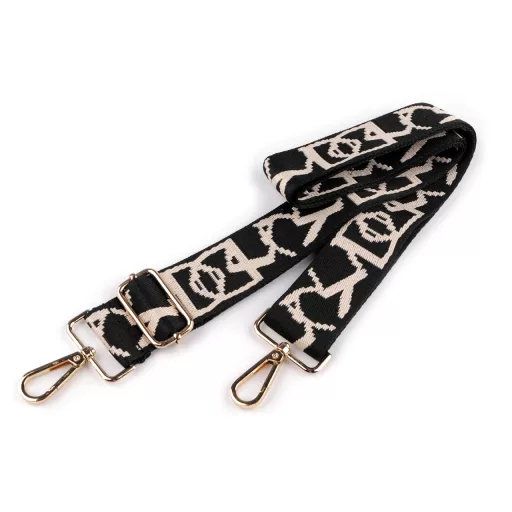 Textil állítható táskafül karabiner 3,8 cm széles