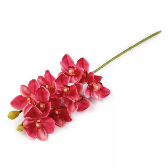 Mű orchidea hosszú - 3 rózsaszín (1 db-os csomagolás) Mű orchidea hosszú - 3 rózsaszín (1 db-os csomagolás)