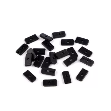   Halcsont merevítő végződés 6, 8 mm széles - 1 (6 mm) fekete (50 db-os csomagolás)