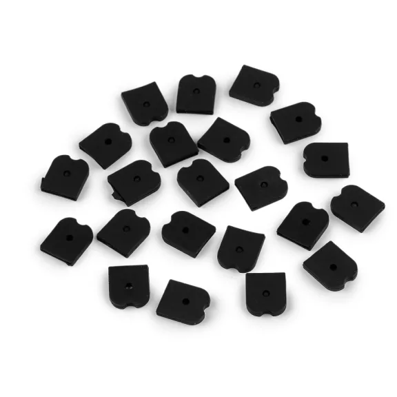 Halcsont merevítő végződés 6, 8 mm széles - 6 (12 mm) fekete (10 db-os csomagolás) Halcsont merevítő végződés 6, 8 mm széles - 6 (12 mm) fekete (10 db-os csomagolás)