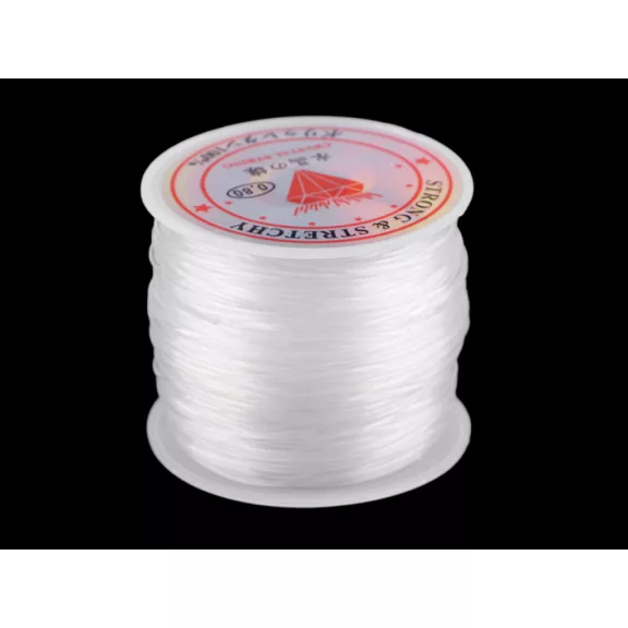 Szilon szál Ø0,8 mm - Transparent (1 db-os csomagolás) Szilon szál Ø0,8 mm - Transparent (1 db-os csomagolás)
