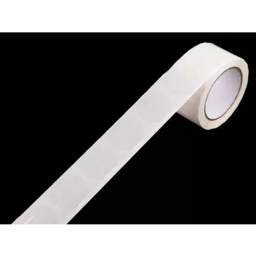   Egyoldalas ragasztópöttyök szalagon Ø2; 2,5; 3 cm - 2 (Ø2,5 cm) Transparent (5 db-os csomagolás)