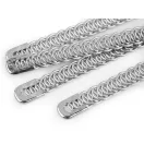 Tömés korzetba szélessége 9 mm hossza 20 cm - ezüst (30 db-os csomagolás)
