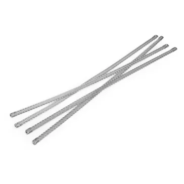   Tömés korzetba szélessége 9 mm hossza 40 cm - ezüst (2 db-os csomagolás)