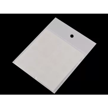   Kétoldalas gél pöttyök, öntapadós Ø12 mm - Transparent (1 zacskó)