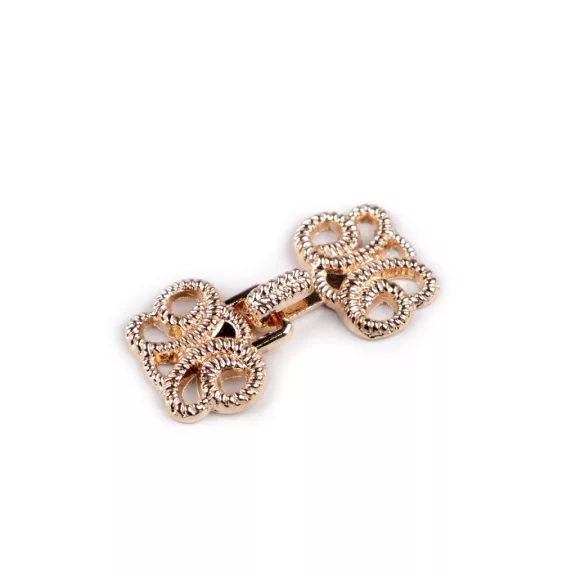 Dísz kapocs - 2 rózsaarany (1 pár) Dísz kapocs - 2 rózsaarany (1 pár)