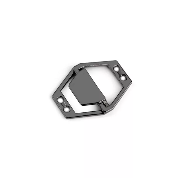 Fém dísz kapocs 20x26 mm - 2 nikkel fekete (30 pr) Fém dísz kapocs 20x26 mm - 2 nikkel fekete (30 pr)