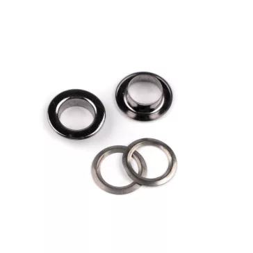   Bújtató alátéttel belső Ø10 mm / külső Ø16 mm - 2 nikkel fekete (500 pr)