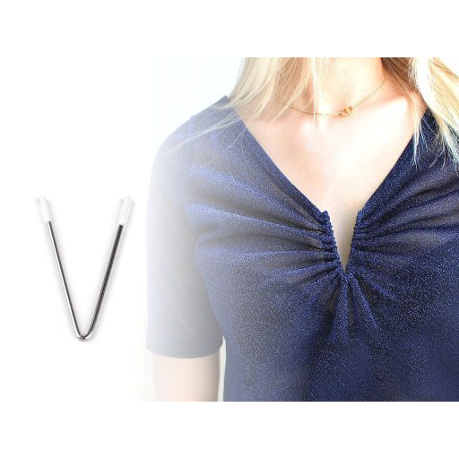 Halcsont / nyakkivágás merevítő 6 cm ruhákra