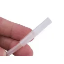 Halcsont merevítő cső összekötő Ø6 mm - átlátszó (200 db-os csomagolás)
