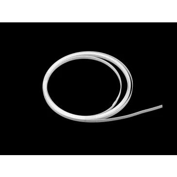   Fém ruha halcsont lapos szélesség 6; 8; 12 mm - 1 (6 mm) fehér (4,5 m-es csomagolás)