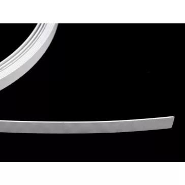   Fém ruha halcsont lapos szélesség 6; 8; 12 mm - 3 (12 mm) fehér (13,5 m-os csomagolás)