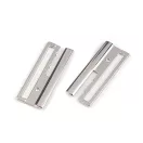 Fém kapocs biztonsági karabinerre, szélessége 50 mm - 2 nikkel (1 pár) Fém kapocs biztonsági karabinerre, szélessége 50 mm - 2 nikkel (1 pár)